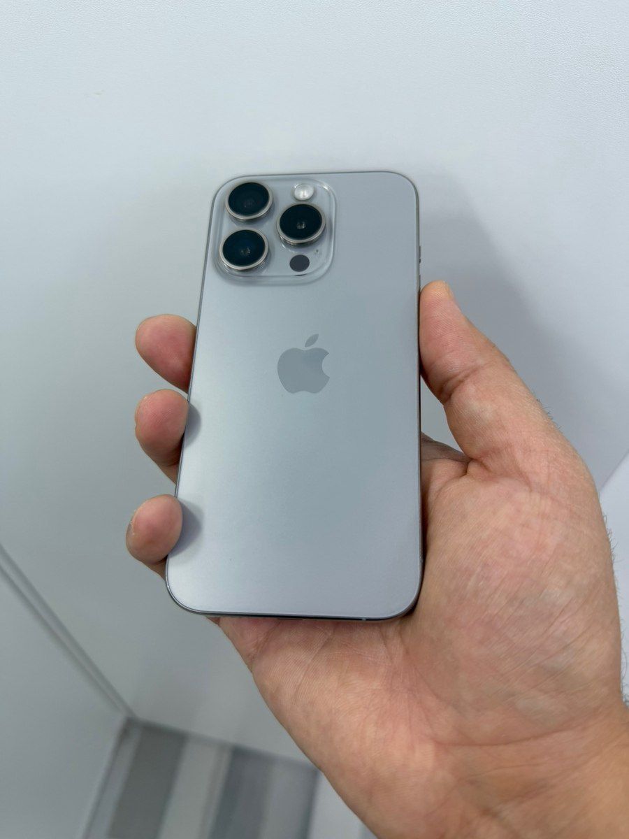 Apple iPhone 15 Pro Natural Titanium 128GB/8GB — Smartfonlar, Bakı (3)