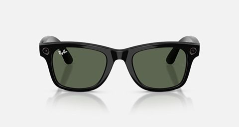 Ray-Ban Meta Wayfarer Gen 2 – Shiny Black / G15 Green — Bakı