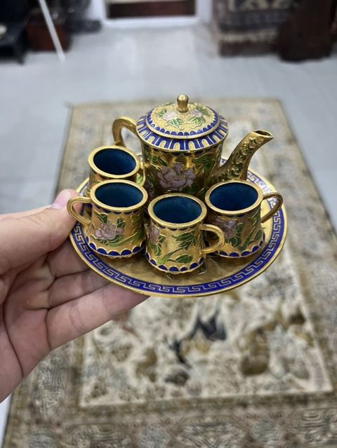 Antik dekorativ kolleksiya dəsti Hər biri 70-100 arası - Miniatür çay — Bakı