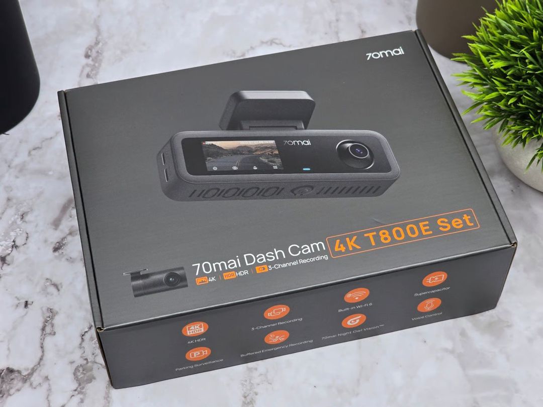 Videoqeydiyyatçı Xiaomi 70mai T800E 3 kamera 4K — Ehtiyat hissələri və aksesuarlar, Bakı (8)