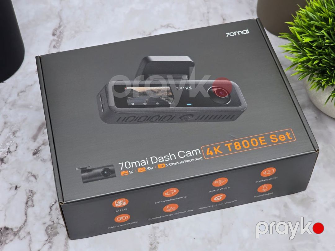Videoqeydiyyatçı Xiaomi 70mai T800E 3 kamera 4K — Ehtiyat hissələri və aksesuarlar, Bakı (8)