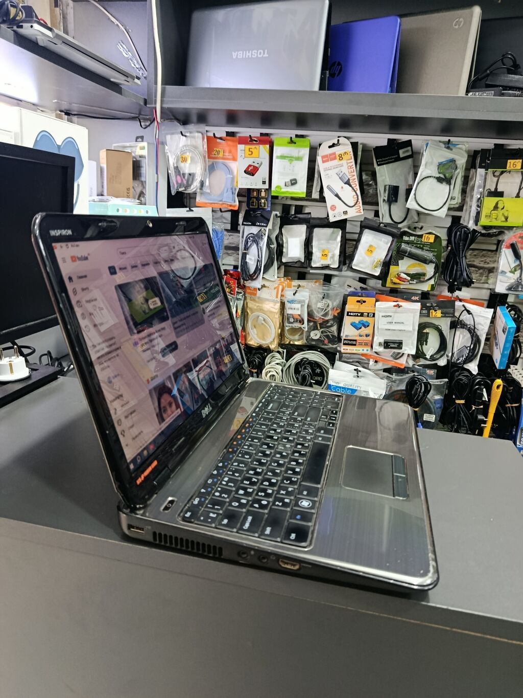 İşlənmiş Dell Inspiron, 15.6 Intel Pentium, 512 GB, Ünvandan götürmə, Ödənişli çatdırılma, Rayonlara çatdırılma — Dell, Bakı (6)