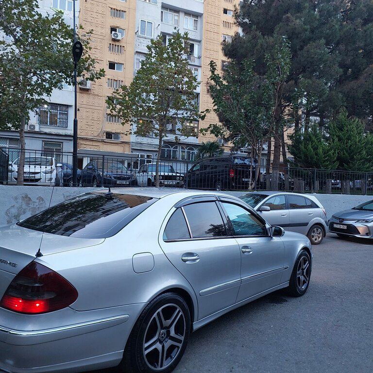Mercedes E 270, 2.7 L, 2002 il, 424 400 km — Avtomobillər, Bakı (12)