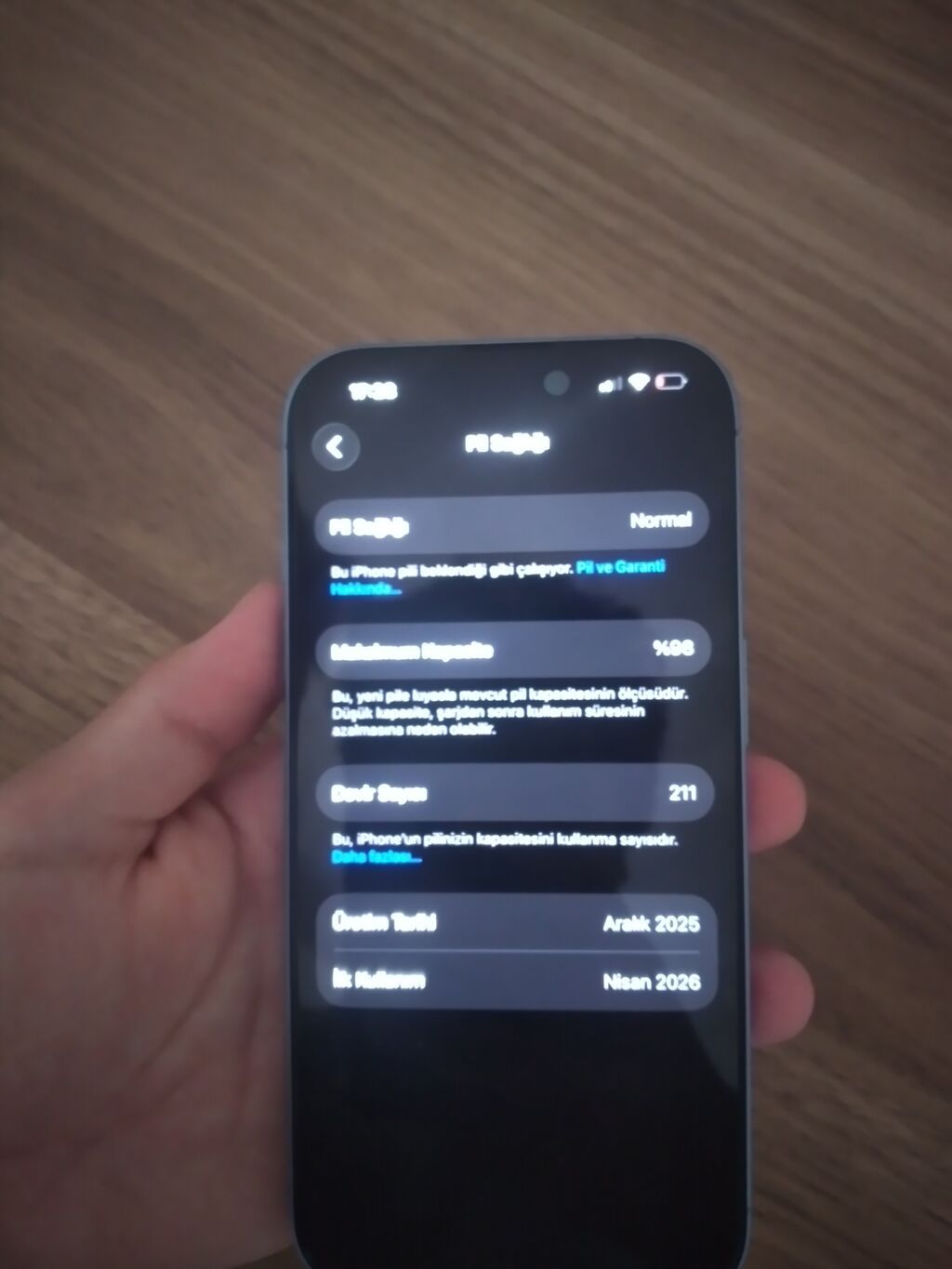 IPhone 17, 256 GB, Mavi — Apple iPhone, Sumqayıt (6)