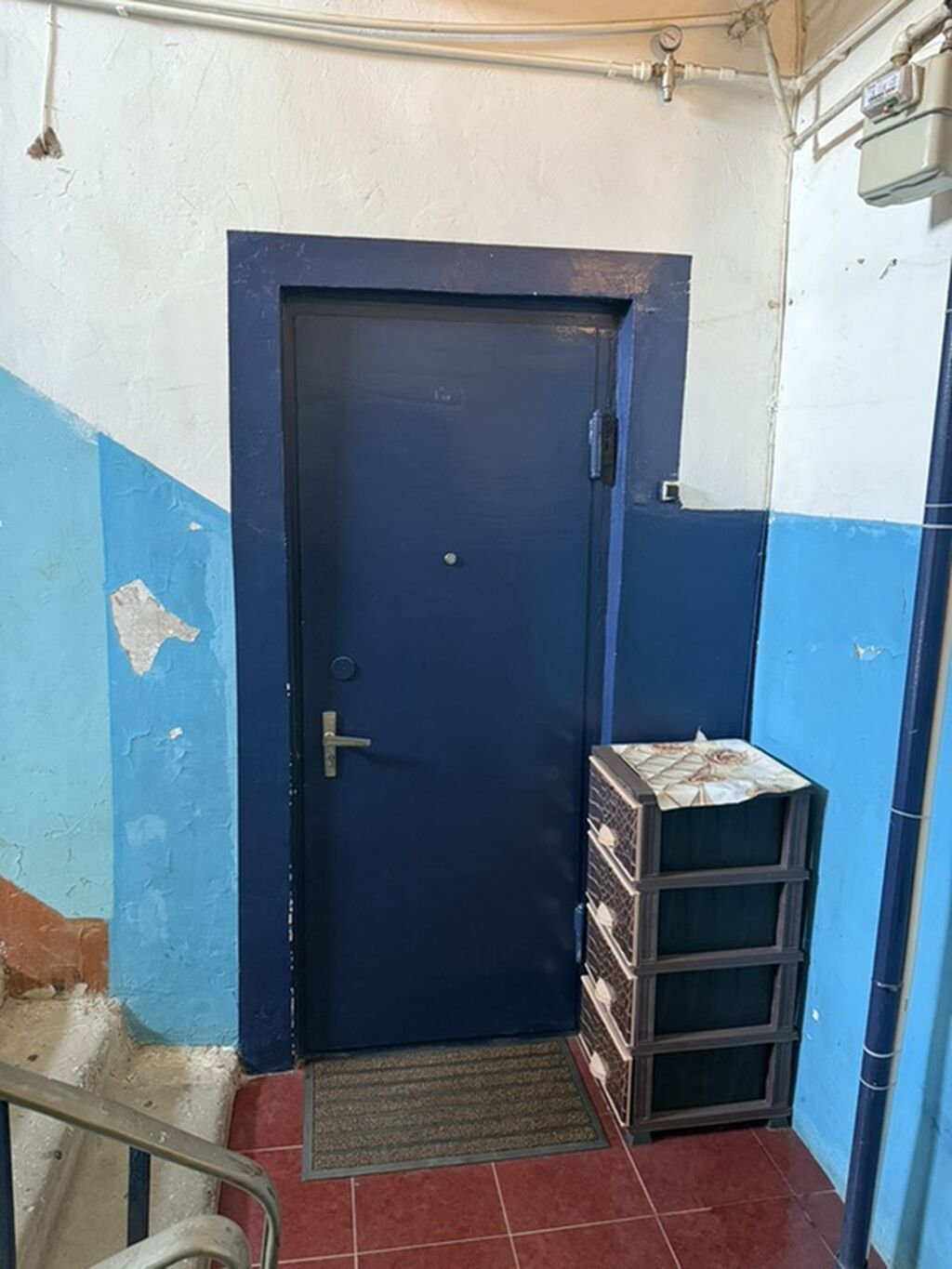 Dəmir giriş qapısı Ölculəri eni 80 smhündürlüyü 200 sm - Material — Pəncərələr, qapılar, balkonlar, Bakı