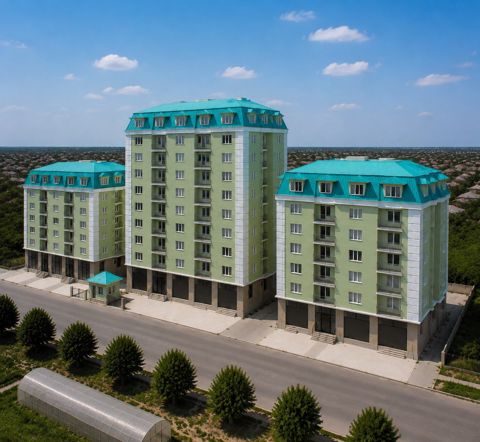 Satılır 1 otaqlı yeni tikili 51 m² — Bakı