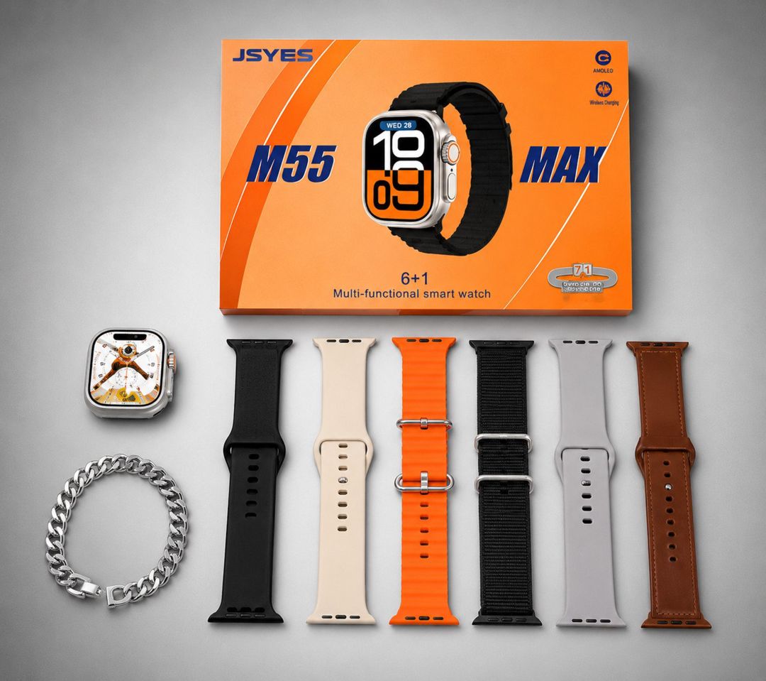 Conbo M55 Max AMOLED Smart Saat — Ağıllı saatlar və biləkliklər, Bakı
