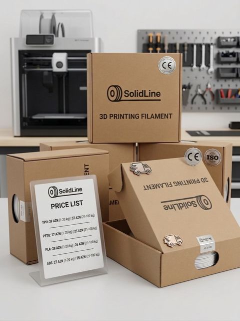 3D printer filamentləri — Bakı