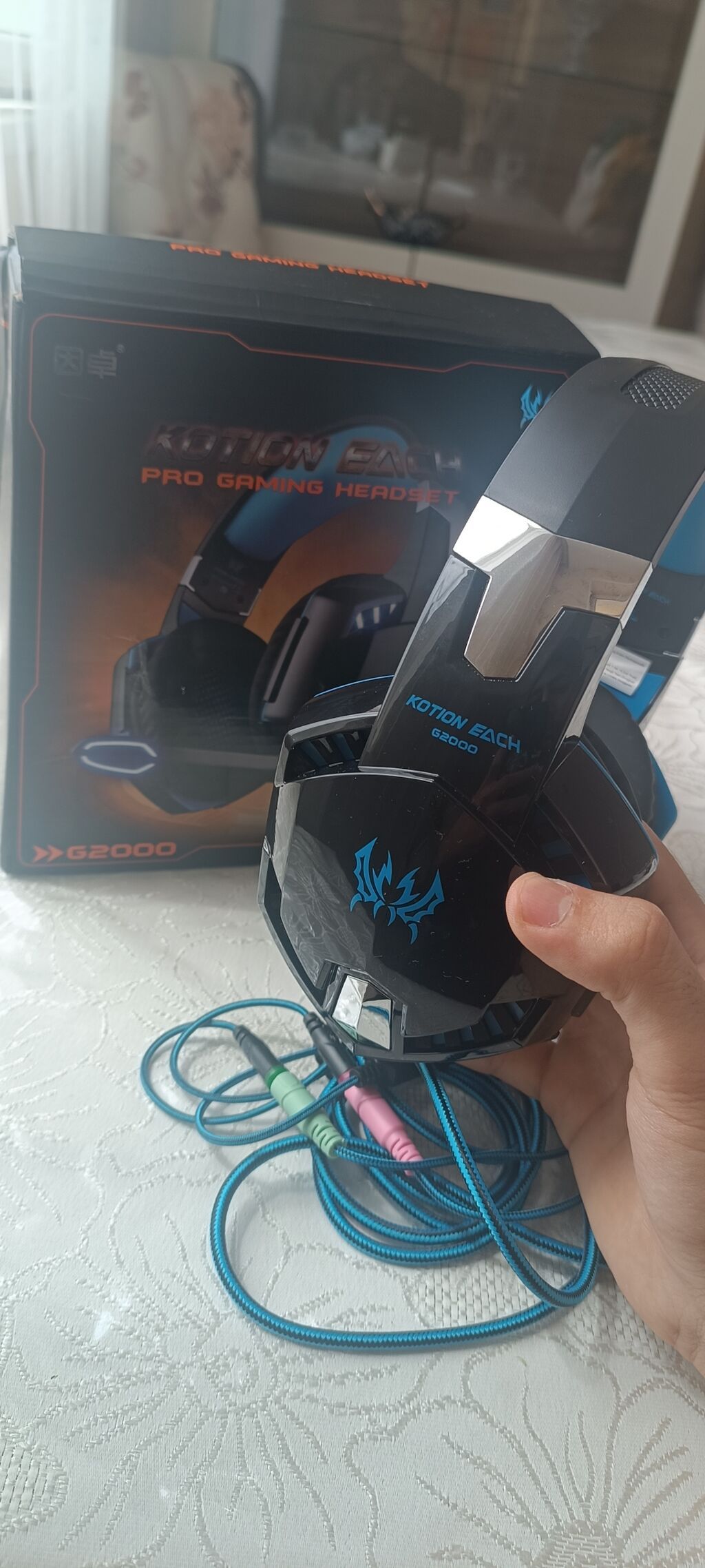 Kotion Each G2000 – Pro Gaming Headset - Model: G2000 - Tip: Simsiz — Səs texnikası, Bakı (3)