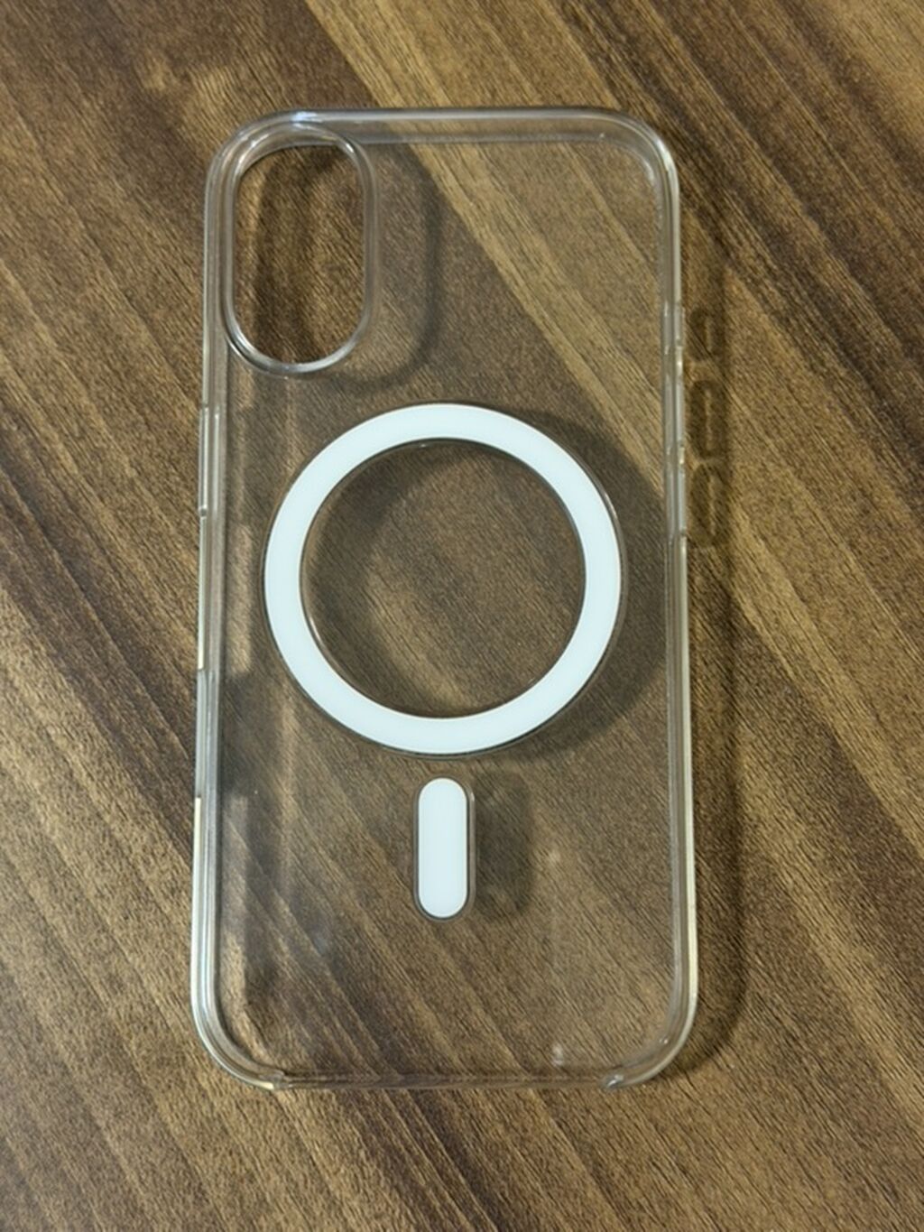Şəffaf MagSafe uyğun telefon qabı - Modellər: Kamera kəsiyi və düymə — Digər, Qobu (4)