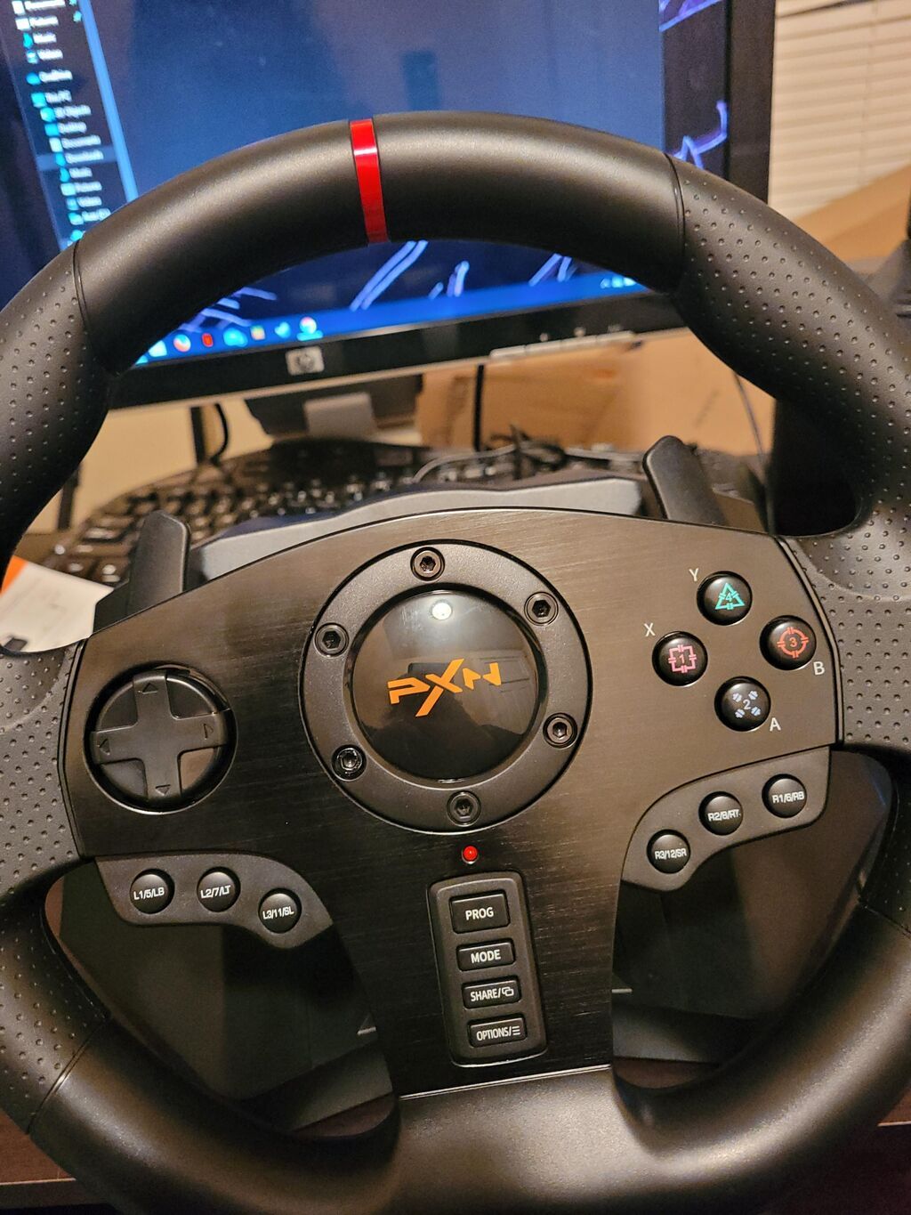 PXN yarış sükan dəsti – oyun konsolu və PC üçün sükan + pedallar — Elektronika, Bakı (5)