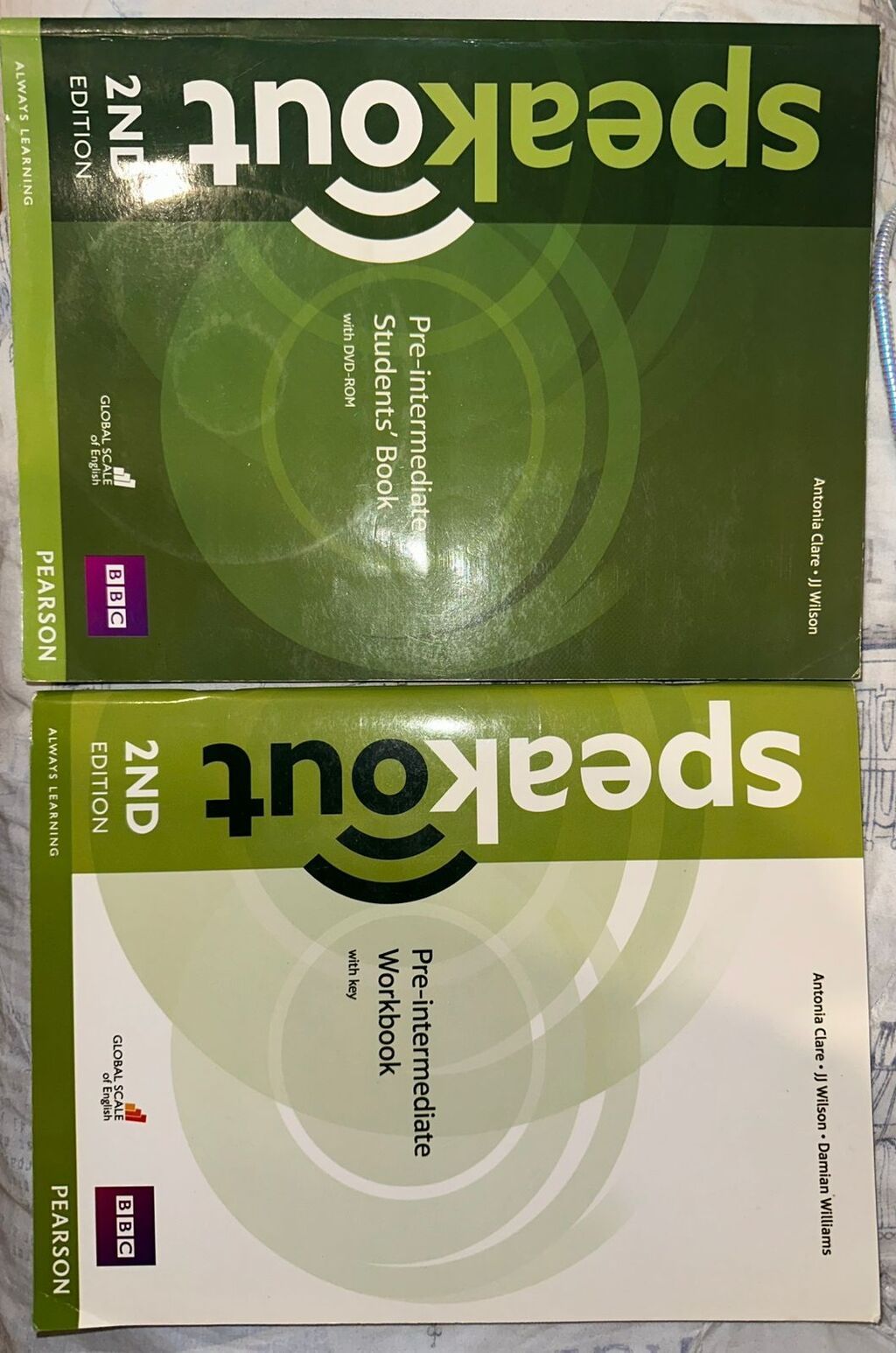 Speakout Pre-intermediate 2nd Edition dəsti - Nəşriyyat: Pearson, BBC — Kitablar, Yevlax (2)