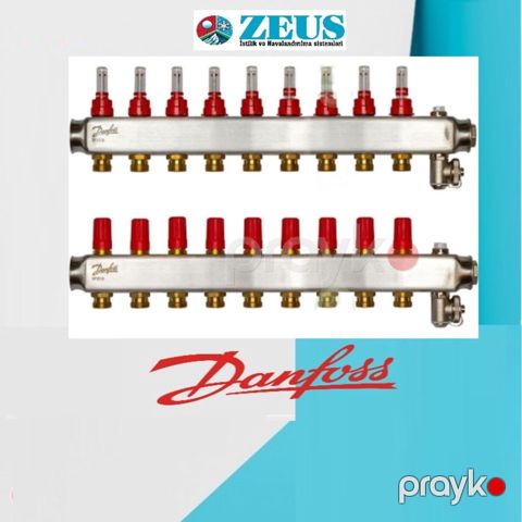 Kollektor Danfoss — "ZEUS" istilik sistemləri (EuroClima)