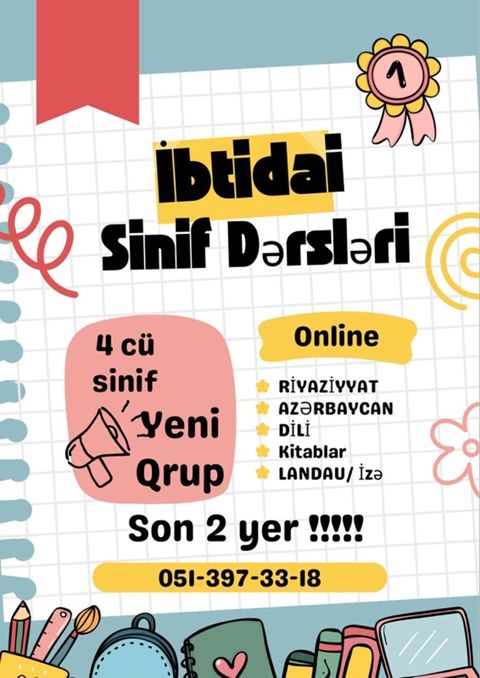 Məktəbəqədər və ibtidai sinif hazırlığı, Azərbaycan dili, Onlayn — Digah