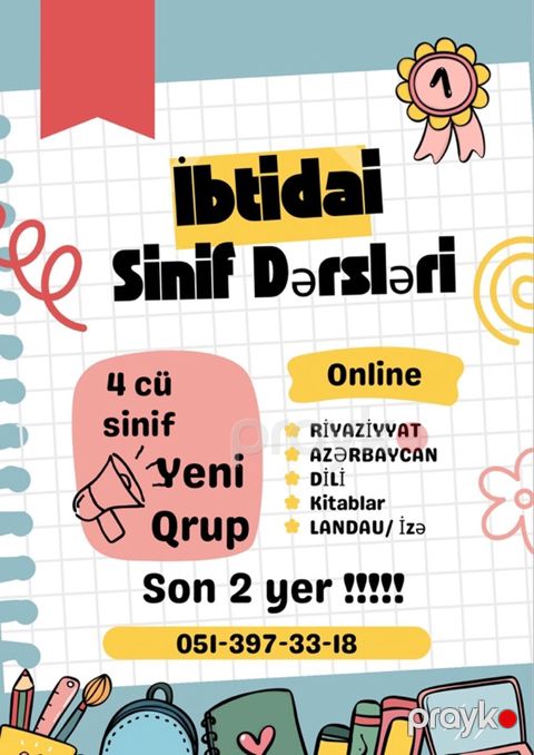 Məktəbəqədər və ibtidai sinif hazırlığı, Azərbaycan dili, Onlayn — Digah