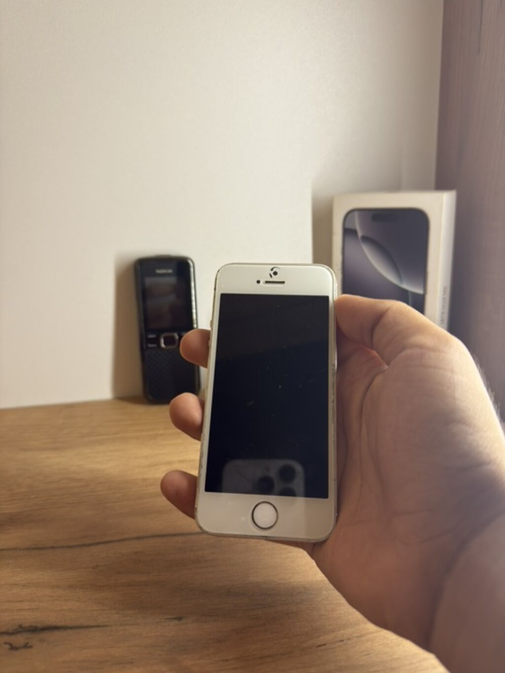 IPhone 5s, 32 GB, Qızılı, Barmaq izi — Apple iPhone, Sumqayıt (6)