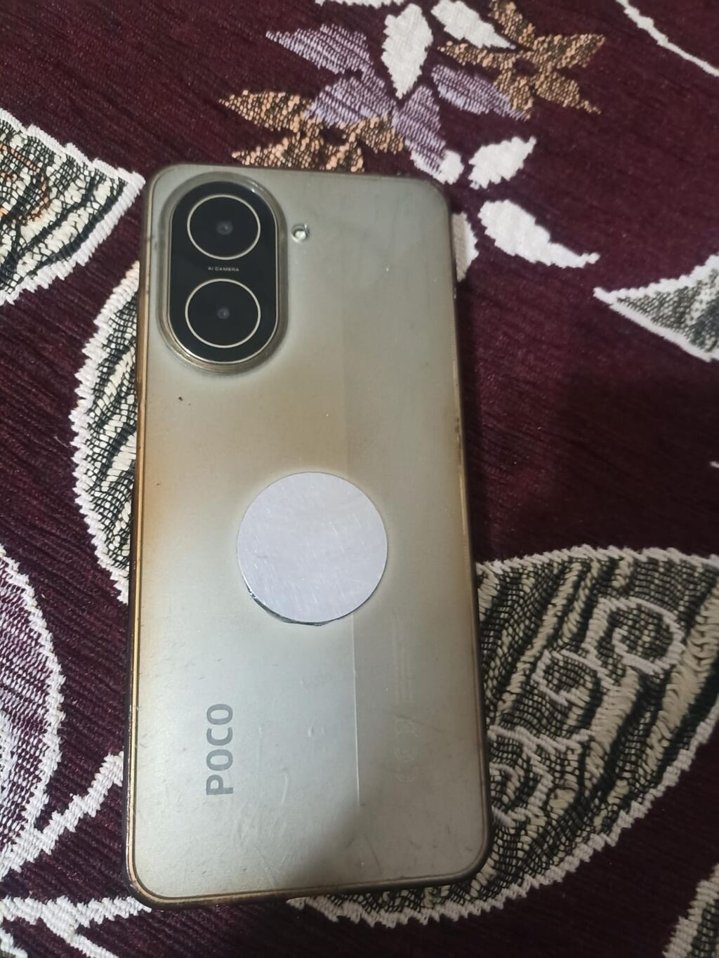 Poco C71, 128 GB, rəng - Gümüşü, Barmaq izi — Elektronika, Xırdalan (2)