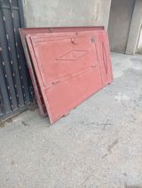Metal darvaza dəsti - Material: qalın metal/sac - Rəng: qırmızı astar — Repair & Construction