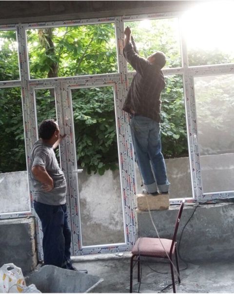 Plastik pəncərə və qapı təmiri — Bakı