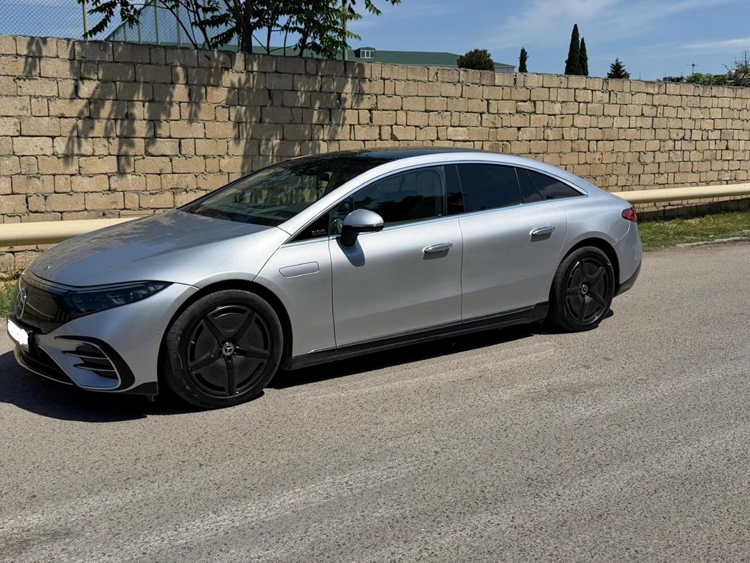 Mercedes EQS 580 4MATIC, 2022 il — Avtomobillər, Bakı (3)
