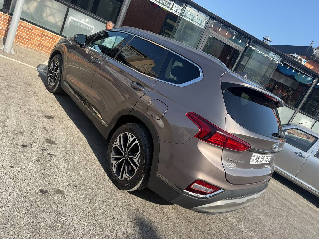 Hyundai Santa Fe, 2.0 L, 2020 il, 138 500 km — Avtomobillər, Bakı (5)