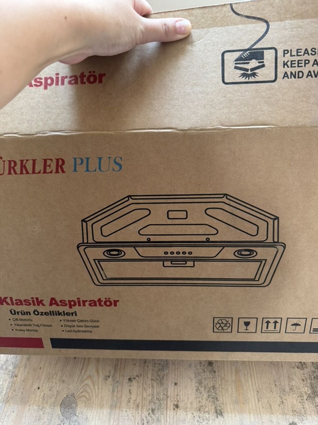 Türkler Plus Klasik Aspirator Mətbəx üçün inteqrasiya olunan klassik — Mətbəx cixartma qapıları və aksesuarları, Bakı (3)