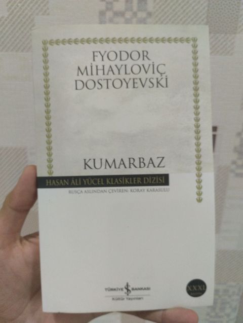 Məhsul: Kitab – “Kumarbaz” (Fyodor Mixayloviç Dostoyevski) Nəşr — Masazır