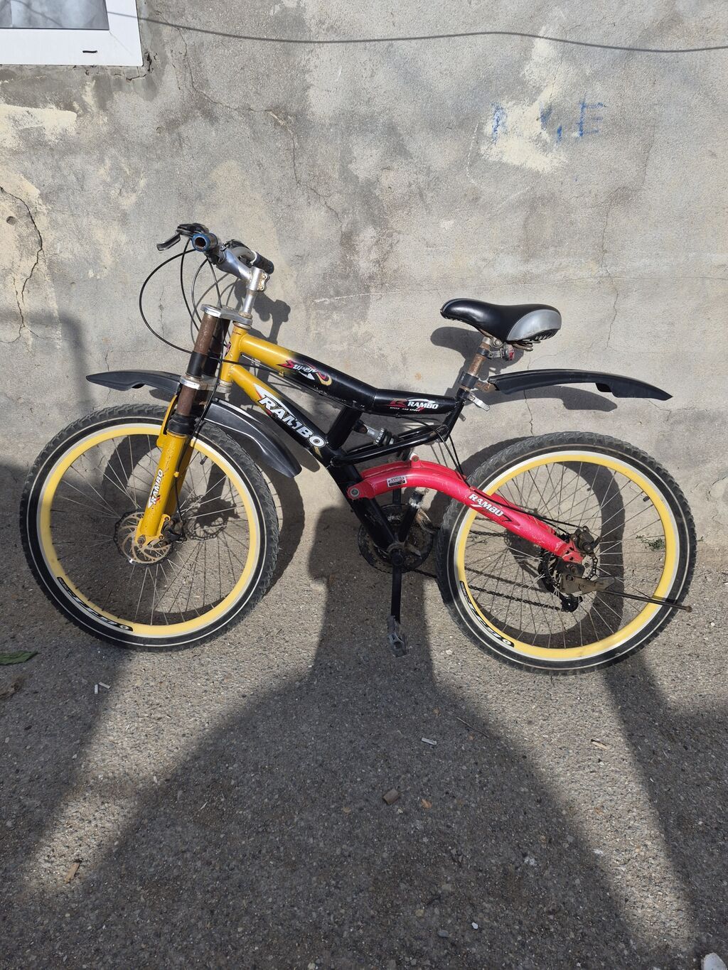 Rambo Speed and Sport dağ velosipedi - Tam asqılı (full suspension) — Dağ velosipedləri, Bakı (9)