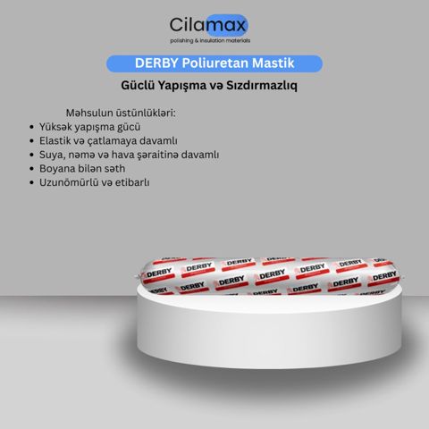 Derby Poliuretan Mastik 600ml — Bakı