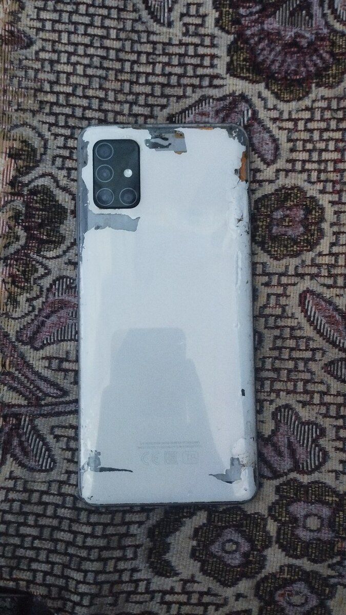 Samsung Galaxy A51 White 128GB/6GB — Smartfonlar, Şəki (3)