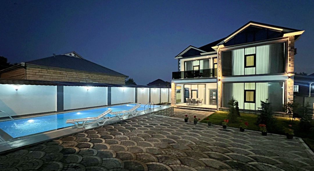 İcarəyə verilir 6 otaqlı həyət evi/bağ evi 308 m² — Ev, villa, Qəbələ
