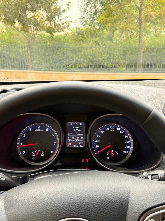 Hyundai Santa Fe, 2.4 L, 2014 il, 166 000 km — Avtomobillər, Bakı (10)