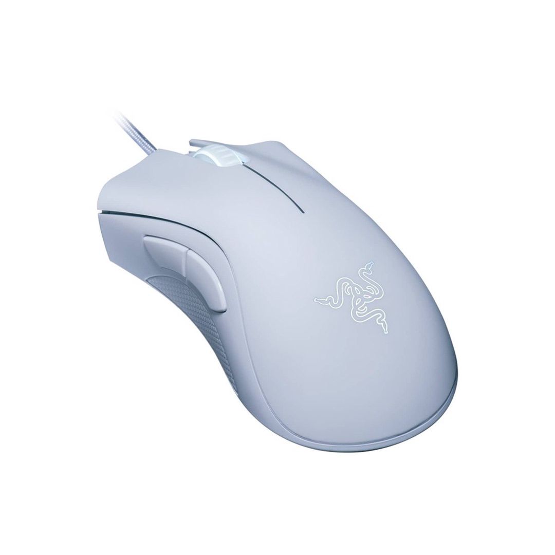 Razer DeathAdder Essential Ergonomic USB Optical Wired Gaming Mouse - White (RZ01-03850200-R3M1) — Periferik cihazlar, Bakı (6)