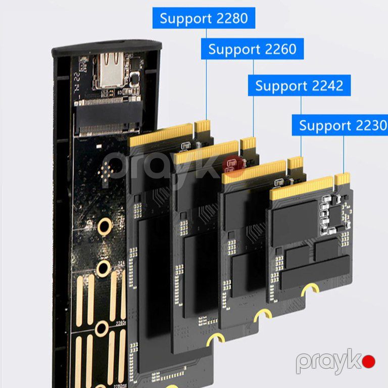 SSD box "M2 Nvme case" — Kompüterlər və noutbuklar, Bakı (3)