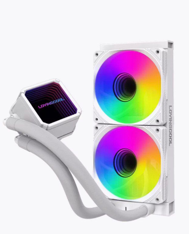 Argb Cpu Kuler LovingCool LC-B240-K 240 White" — Kompüterlər və noutbuklar, Bakı (2)