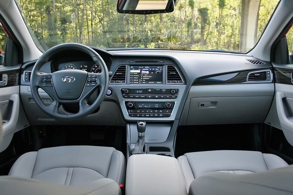 Hyundai Sonata, 2.0 L, 9.8 kWh, 2016 il, 182 955 km — Avtomobillər, Bakı (10)