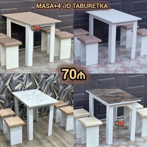 Satılır:*birbaşa istehsalçıdan masa dəsti* Qeyd: Bütün rənglər hazır — Bakı