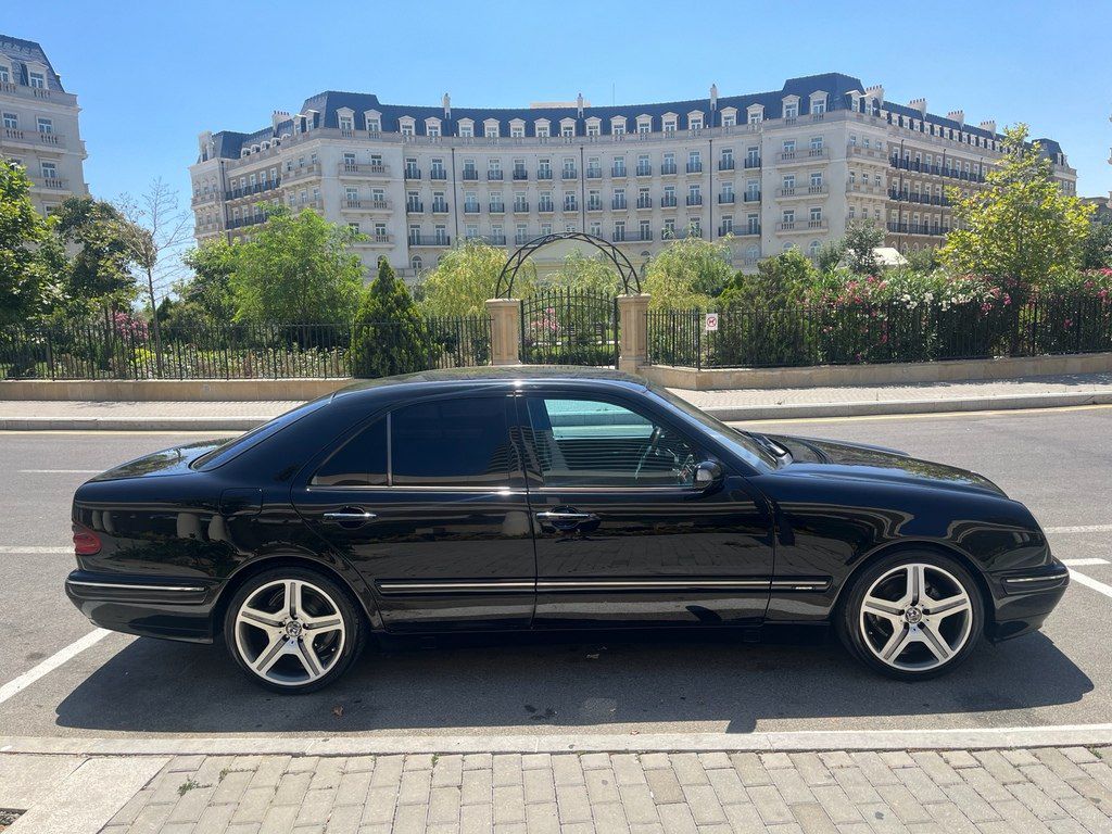 Mercedes E 220, 2.2 L, 2000 il, 413 000 km — Avtomobillər, Bakı (4)
