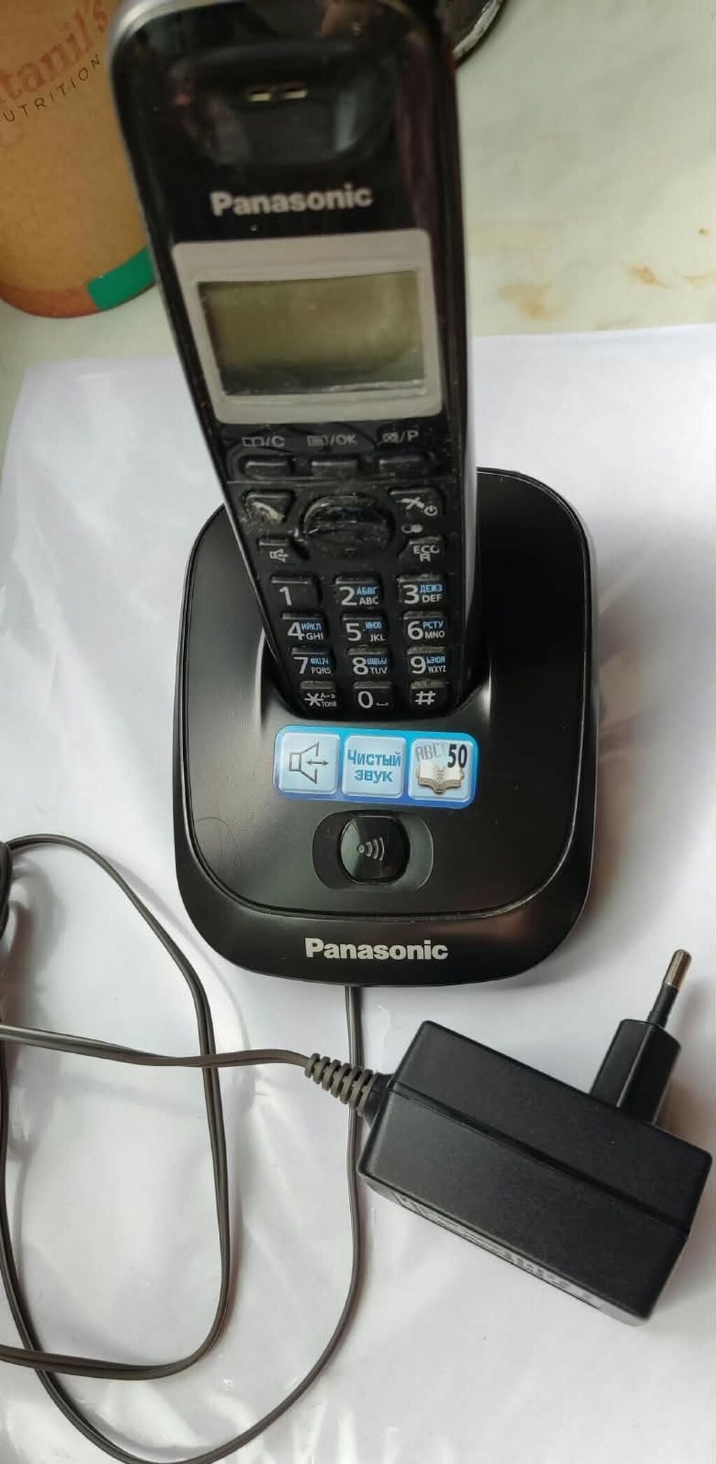 Stasionar telefon Panasonic, Simsiz, İşlənmiş, Pulsuz çatdırılma — Elektronika, Bakı (4)