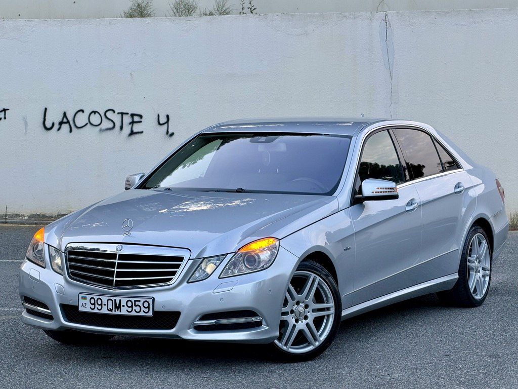 Mercedes E 220, 2.1 L, 2011 il, 370 212 km — Avtomobillər, Bakı (6)