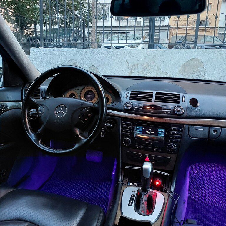 Mercedes E 270, 2.7 L, 2002 il, 424 400 km — Avtomobillər, Bakı (11)