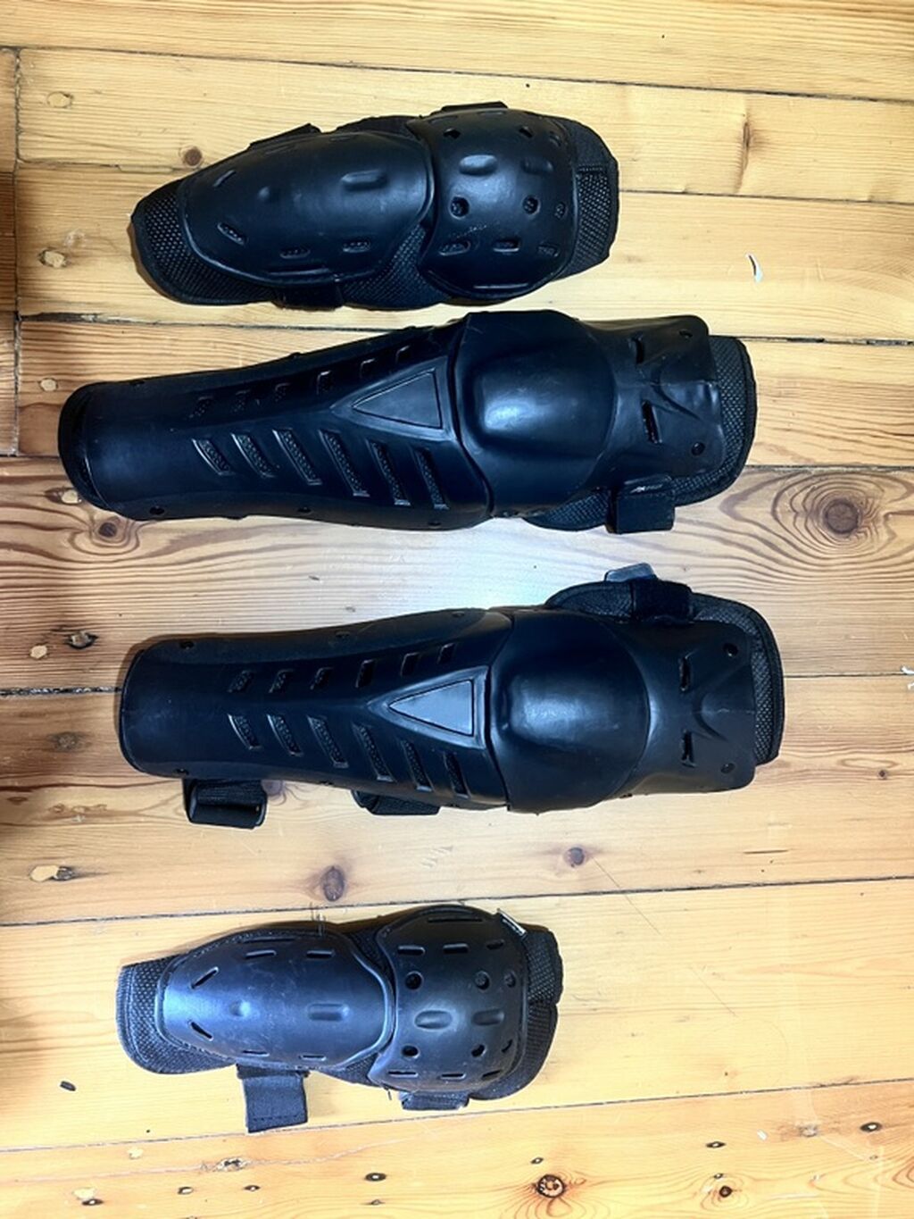 Motosiklet/ski/velosiped üçün qoruyucu diz və dirsək dəsti - Rəng — Motosiklet geyimi, Bakı (3)