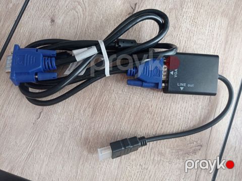 VGA – Audio çıxışlı video adapter/kabel - Qurğu: VGA video siqnalının — Bakı