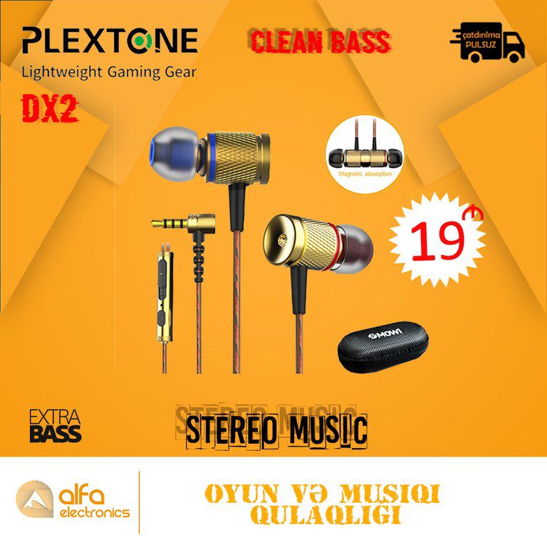 Qulaqcıq "Plextone Gaming and Music" — Səs texnikası, Bakı (3)