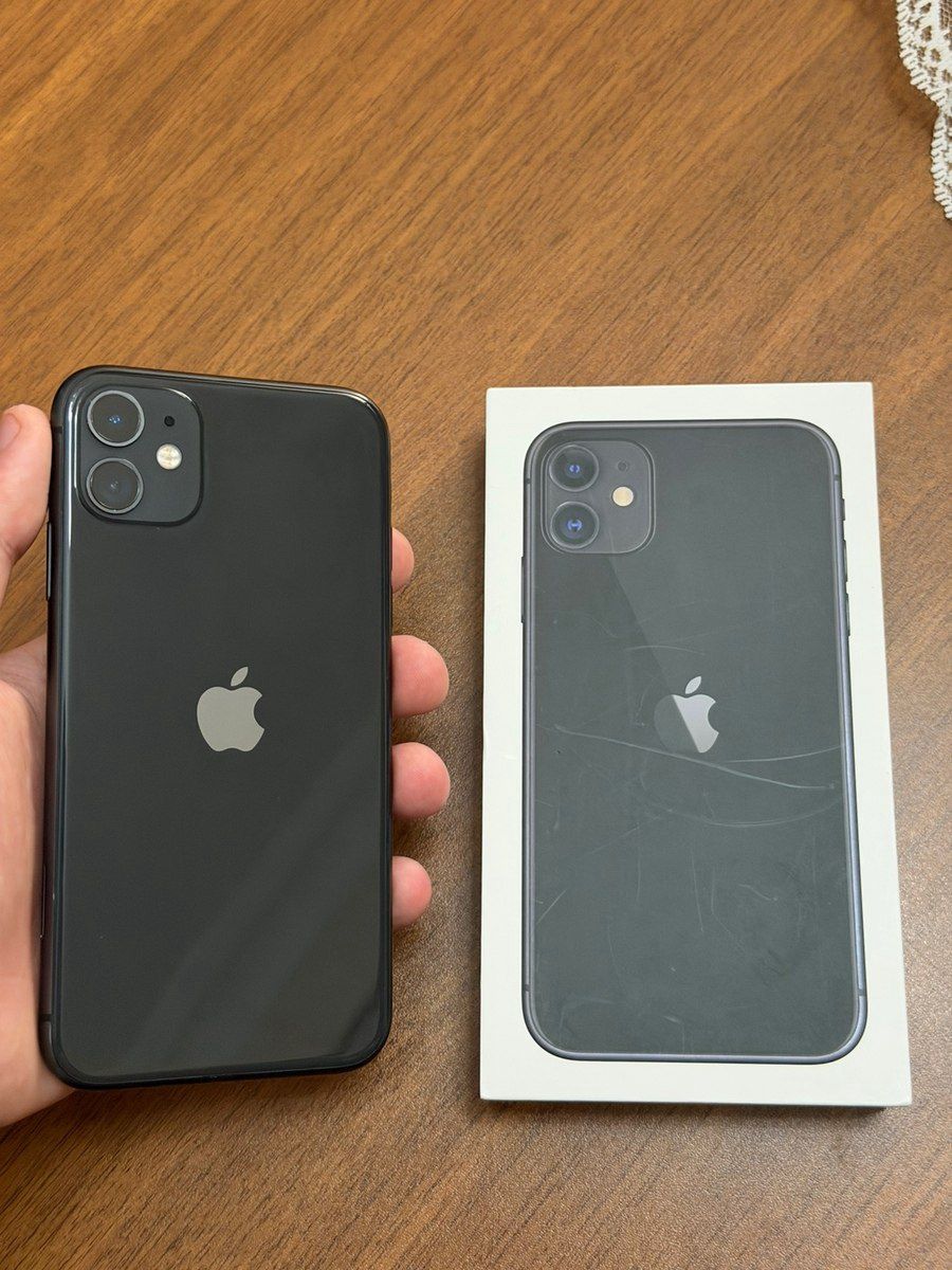 Apple iPhone 11 Black 64GB/4GB — Smartfonlar, Bakı (3)