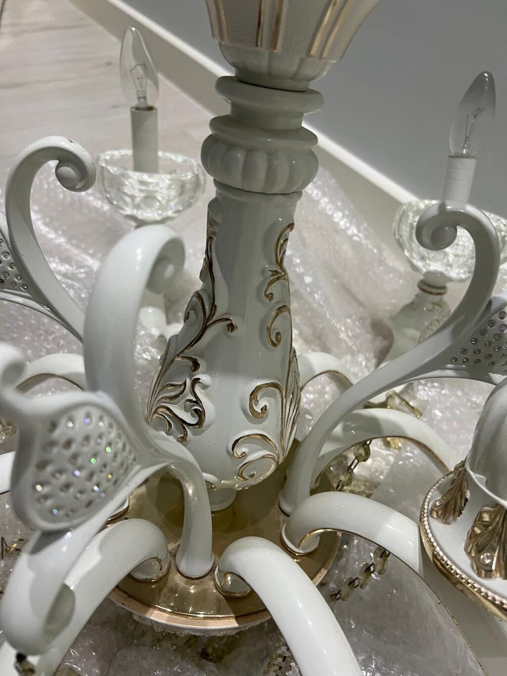 Çılçıraq, 8 lampa, Metal — Tavan is?qlar? v? cilc?raqlar, Bakı (2)