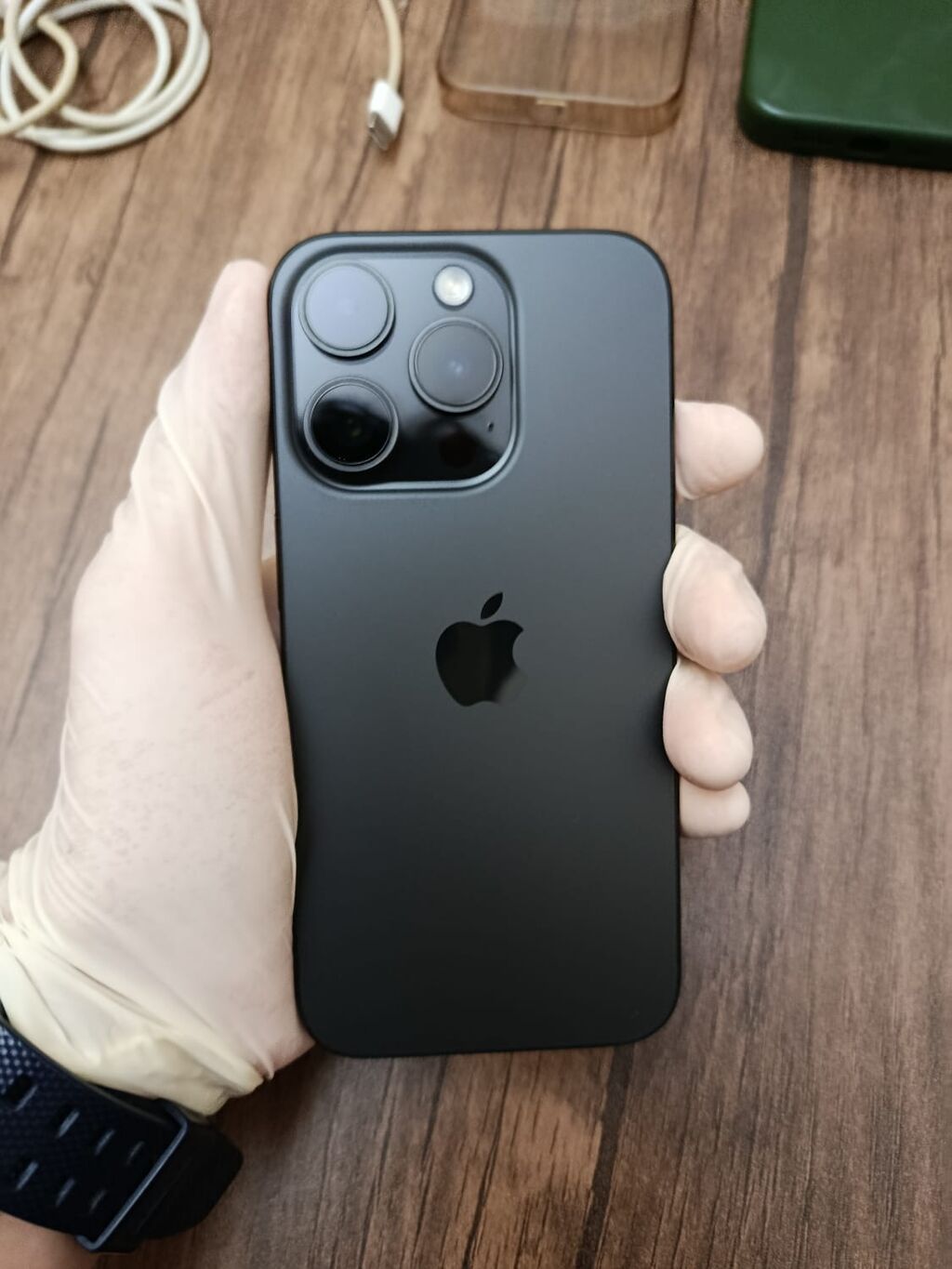 IPhone 15 Pro, 128 GB, Black Titanium, Face ID — Apple iPhone, Bakı (3)