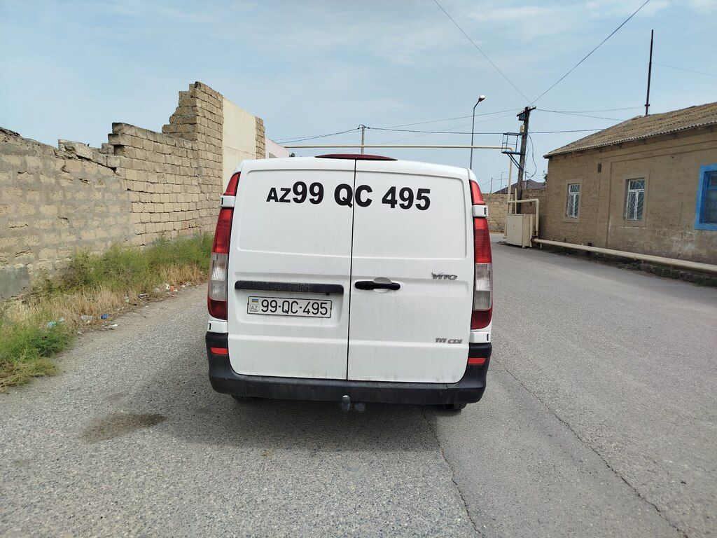 Mercedes Vito, 2.2 L, 2008 il, 300 000 km — Avtomobillər, Bakı (2)