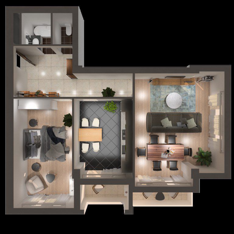Satılır 3 otaqlı yeni tikili 82.3 m² — Mənzil, Bakı (6)