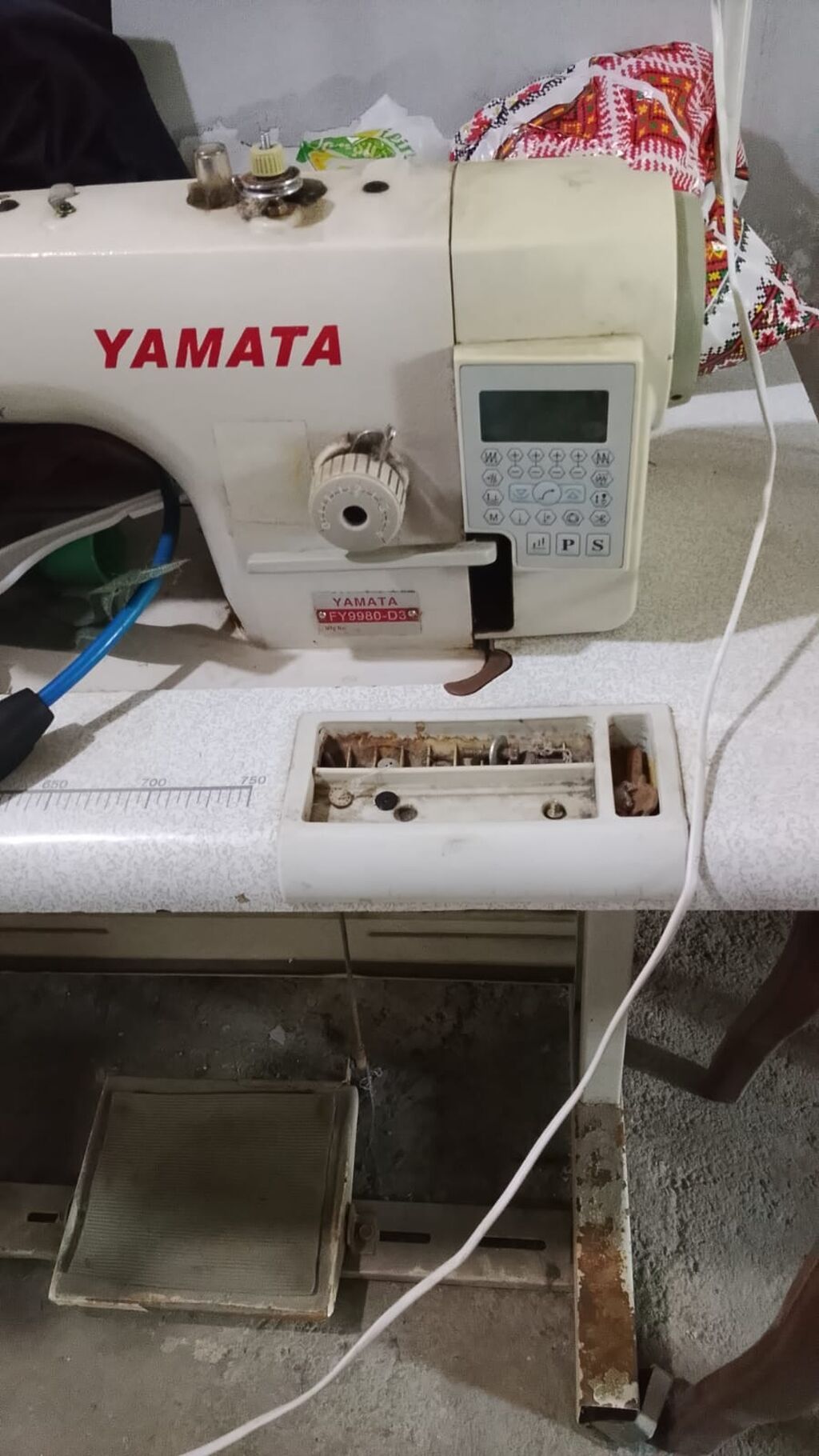 Yamata Tikis masini Sapi ozu kesir Qiymet 290 azn Unvan Xırdalan — Tikiş və işəmə maşınları, Qobu